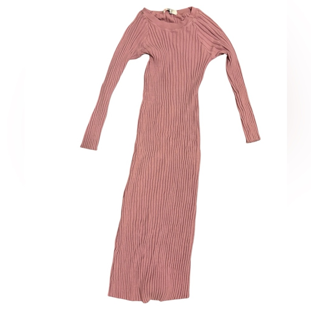 Free People Walk About Maxi Dress FP Beach Pink Romantic Mountain Flower Small - Picture 4 of 5